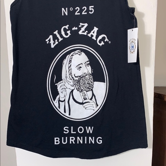 Women's Black Tank Top - Picture 2 of 8